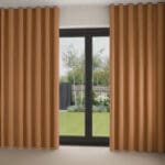 William Morris At Home Reed Terracotta Wave Curtain