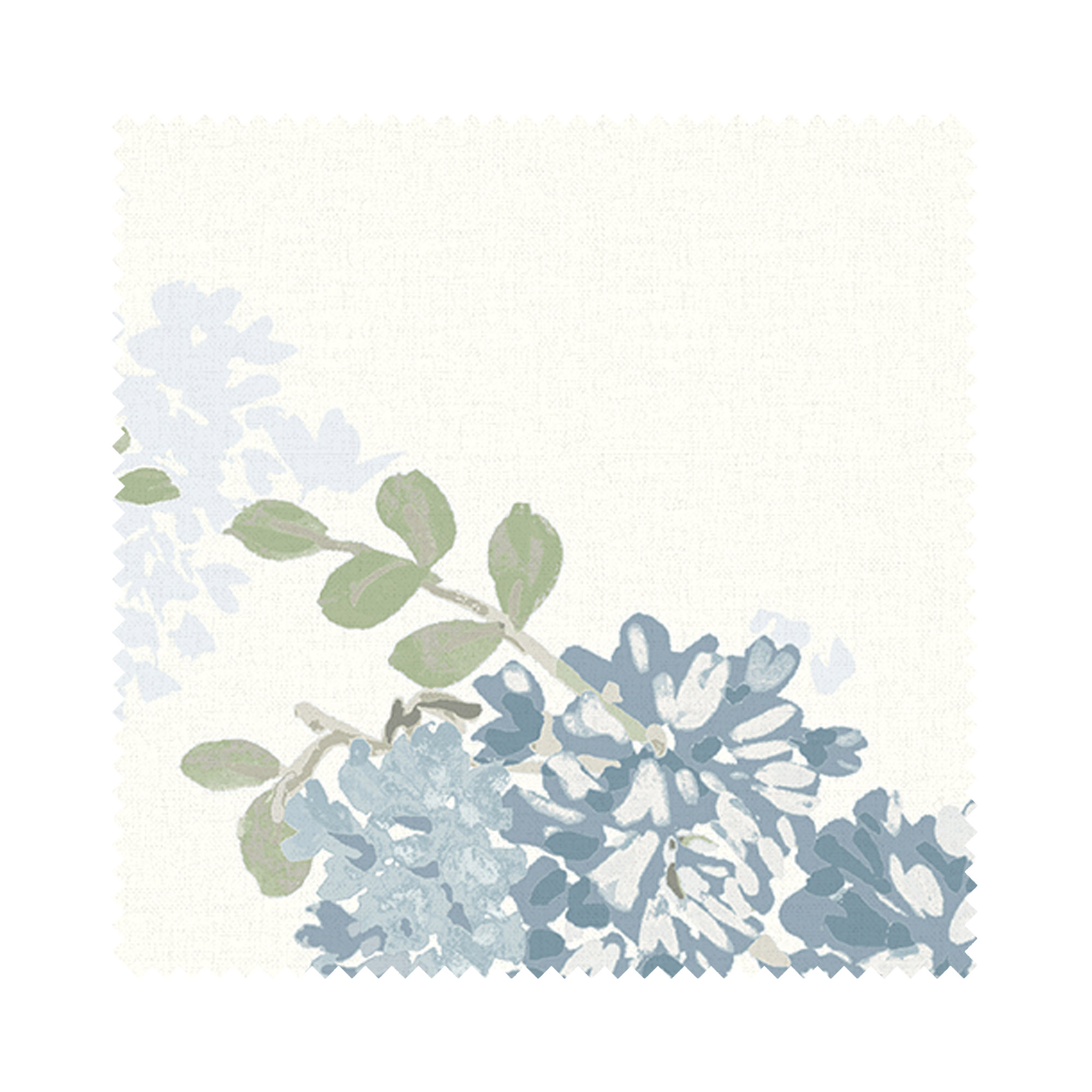 Laura Ashley Wisteria Newport Blue Wave Curtain - Image 7
