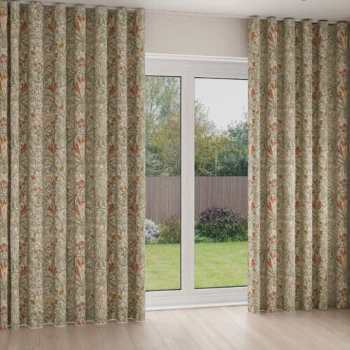 William Morris At Home Woodland Weeds Fern Wave Curtain