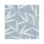 Laura Ashley Willow Leaf Chenille Pale Seaspray Wave Curtain