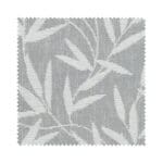 Laura Ashley Willow Leaf Chenille Steel Wave Curtain