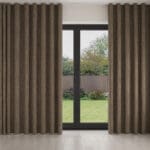 William Morris At Home Acorn Velvet Truffle Wave Curtain