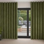 William Morris At Home Acorn Velvet Moss Wave Curtain