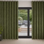 William Morris At Home Acorn Velvet Moss Wave Curtain