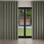 William Morris At Home Bird and Anemone Woven Eucalyptus Wave Curtain