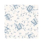 Laura Ashley A’hoy Alphabet Dark Seaspray Wave Curtain