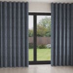 William Morris At Home Bird and Anemone Woven Midnight Wave Curtain