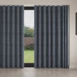 William Morris At Home Bird and Anemone Woven Midnight Wave Curtain