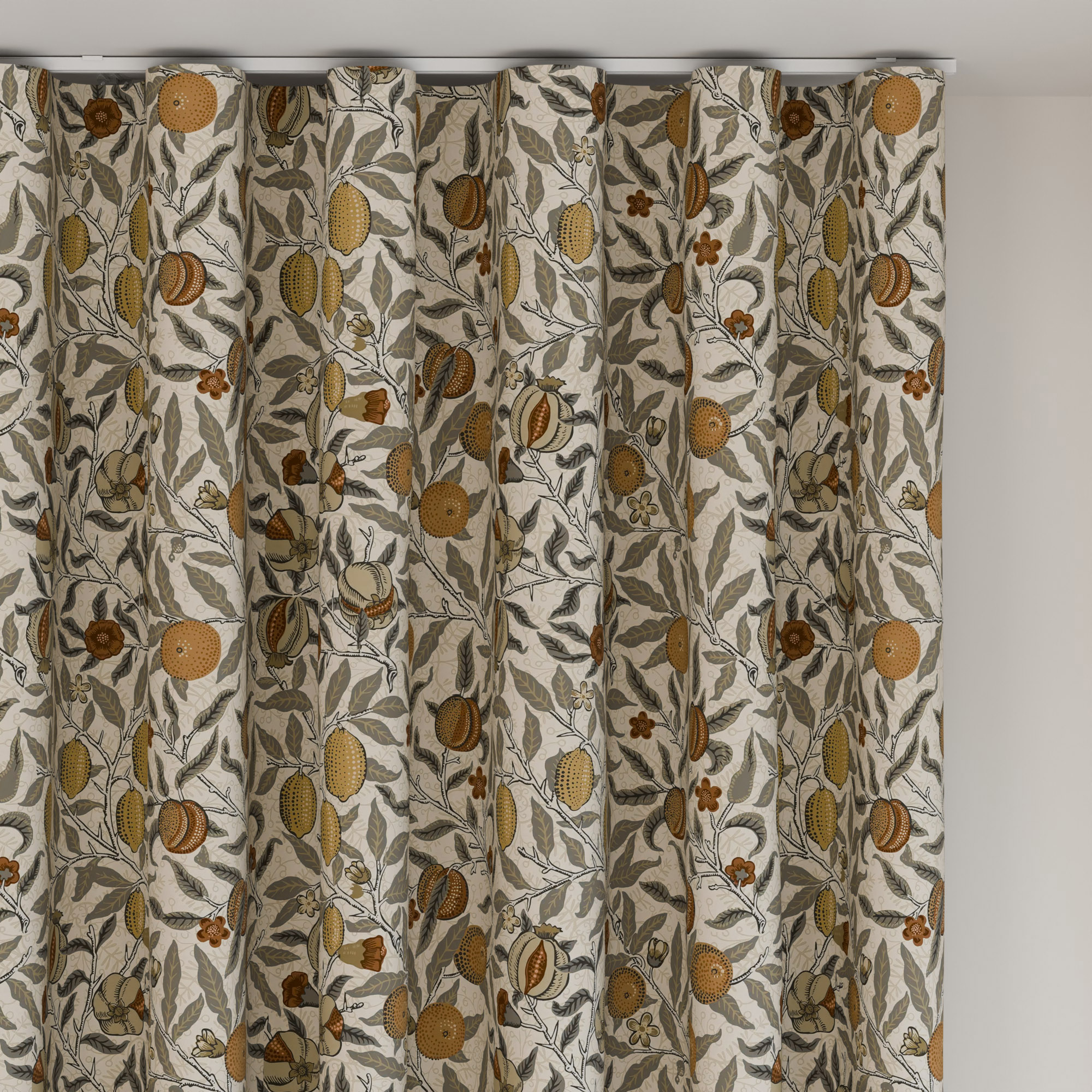 William Morris At Home Fruit Flax Wave Curtain - Image 6