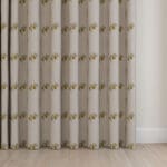 William Morris At Home Fruit Embroidery Sage Wave Curtain