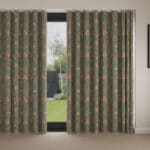 William Morris At Home Iris Sage Wave Curtain