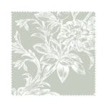 Laura Ashley Lloyd Sage Green Wave Curtain