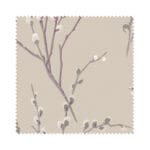 Laura Ashley Pussy Willow Natural Wave Curtain