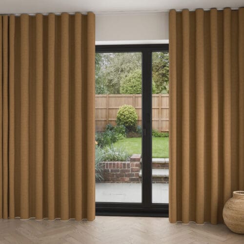 William Morris At Home Reed Russet Wave Curtain