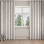 Laura Ashley A’hoy Alphabet Pale Steel Wave Curtain