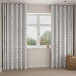 Laura Ashley A’hoy Alphabet Dark Seaspray Wave Curtain