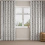 Laura Ashley A’hoy Alphabet Dark Seaspray Wave Curtain