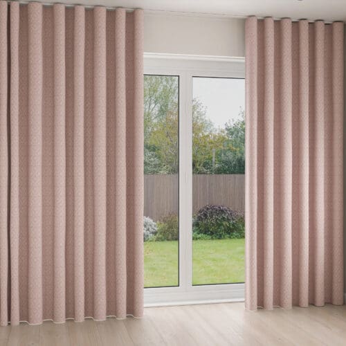 Laura Ashley Abingdon Blush Wave Curtain