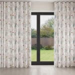Laura Ashley Alford Meadow Delpinium Blue Wave Curtain
