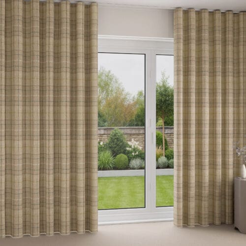 Laura Ashley Alfriston Natural Wave Curtain