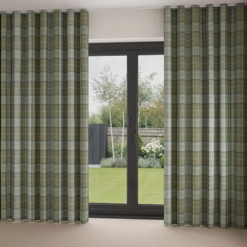 Laura Ashley Alfriston Sage Wave Curtain