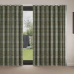 Laura Ashley Alfriston Sage Wave Curtain