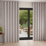 Laura Ashley Alphabet Gingham Linen Wave Curtain