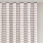 Laura Ashley Alphabet Gingham Pink Wave Curtain