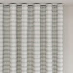 Laura Ashley Alphabet Gingham Sage Wave Curtain