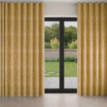 Laura Ashley Ambrose Ochre Wave Curtain