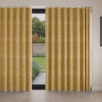Laura Ashley Ambrose Ochre Wave Curtain