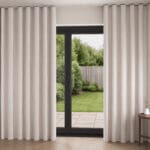 Laura Ashley Ambrose Pale Natural Wave Curtain