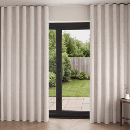 Laura Ashley Ambrose Pale Natural Wave Curtain