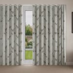 Laura Ashley Animalia Embroidered Pale Duck Egg Wave Curtain