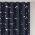 Laura Ashley Animalia Midnight Wave Curtain