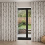 Laura Ashley Animalia Silver Wave Curtain