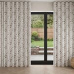 Laura Ashley Animalia Silver Wave Curtain
