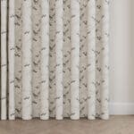 Laura Ashley Animalia Silver Wave Curtain