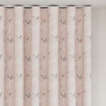 Laura Ashley Animalia Blush Wave Curtain