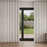 Laura Ashley Aria Dove Grey Wave Curtain