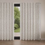 Laura Ashley Aria Dove Grey Wave Curtain