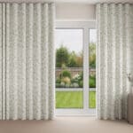 Laura Ashley Aria Duck Egg Wave Curtain