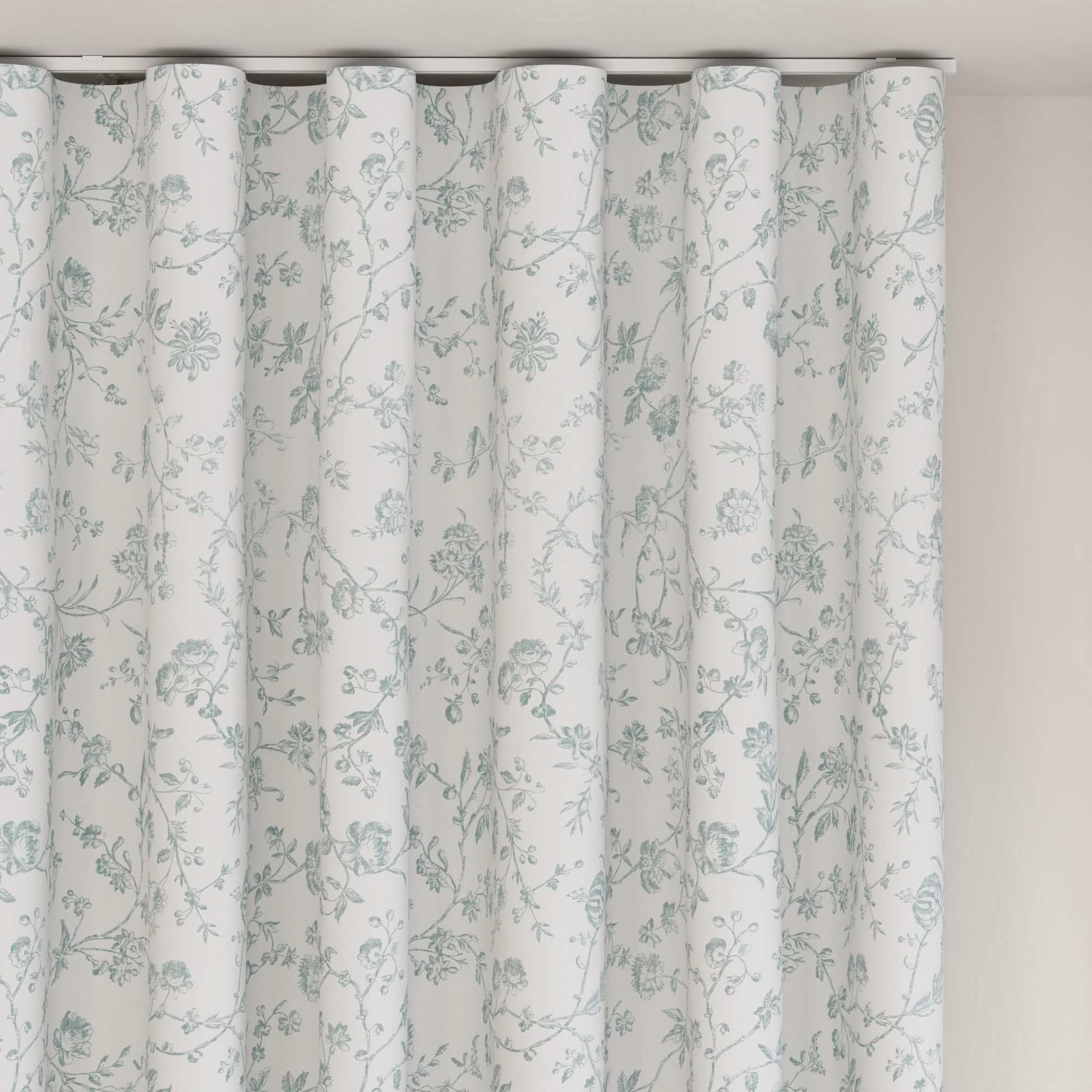 Laura Ashley Aria Eucalyptus Wave Curtain - Image 6