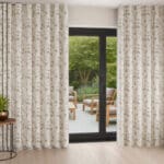 Laura Ashley Autumn Leaves Natural Wave Curtain