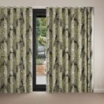 Laura Ashley Belvedere Hedgerow Green Wave Curtain