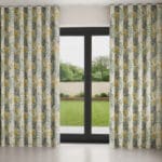 Laura Ashley Bernwood Ochre Yellow Wave Curtain
