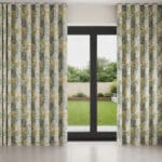 Laura Ashley Bernwood Ochre Yellow Wave Curtain