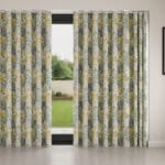 Laura Ashley Bernwood Ochre Yellow Wave Curtain