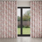 Laura Ashley Birtle Blush Wave Curtain