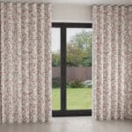 Laura Ashley Blossoms Blush Wave Curtain